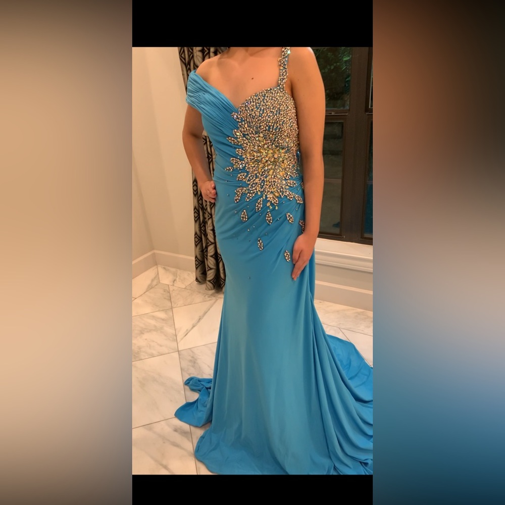 TONY BOWLS EVENING GOWN